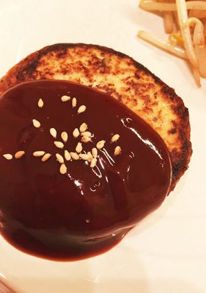 豆腐きのこで大満足ハンバーグ★ダイエット-レシピのメイン写真