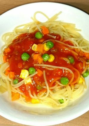 簡単❗ケチャップミートソースのパスタ-レシピのメイン写真