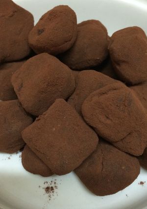 バレンタインに簡単生チョコ-レシピのメイン写真