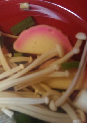 かまぼことえのきのお吸い物-レシピのメイン写真