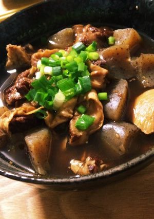 とろっとろ!圧力鍋で簡単牛スジ煮込み♪-レシピのメイン写真