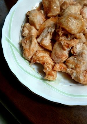 湯煎で感動の柔らかさ！鶏胸肉の甘酢煮♪-レシピのメイン写真