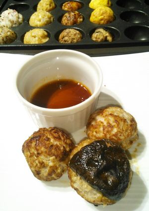 簡単熱旨！餃子風味肉団子-レシピのメイン写真