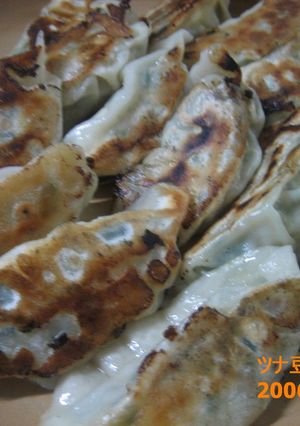 ヘルシーが好き!ツナ豆腐餃子-レシピのメイン写真