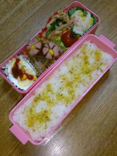 簡単弁当(高校生の娘用)-レシピのメイン写真