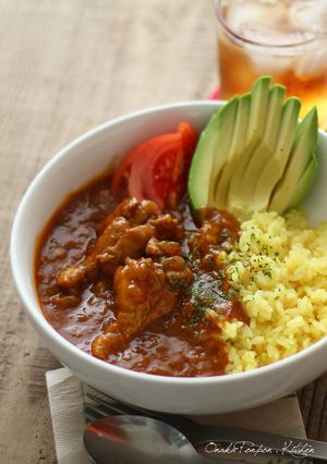 圧力鍋で作る♪　トマトチキンカレー♪-レシピのメイン写真