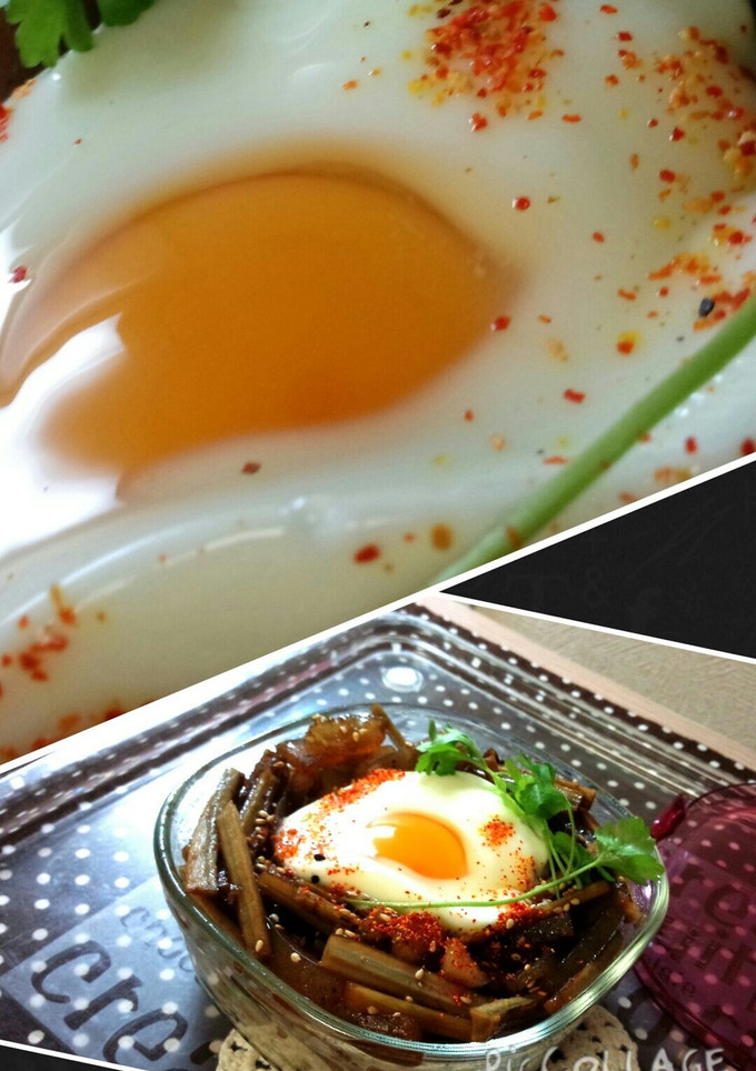 金平牛蒡のとろーり卵丼♡-レシピのメイン写真