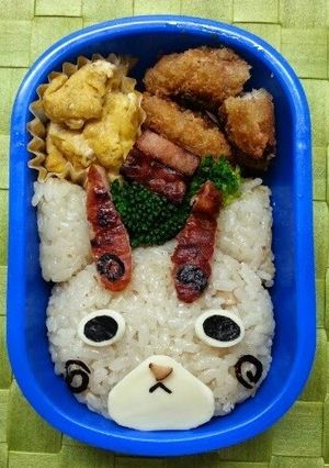 妖怪ウォッチキャラ弁☆コマじろう-レシピのメイン写真