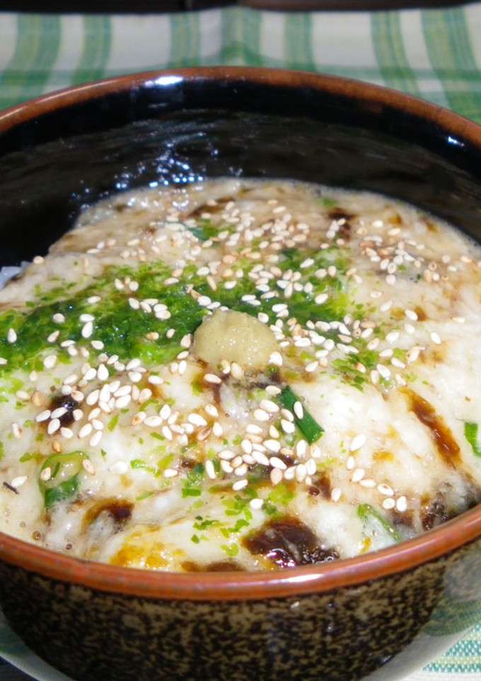 おひとりさまのとろろ丼 Part1-レシピのメイン写真