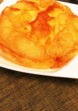 HM☆りんごのタルトタタン風ホットケーキ-レシピのメイン写真
