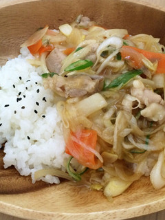簡単1人ごはん♡中華丼✨-レシピのメイン写真
