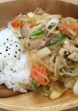 簡単1人ごはん♡中華丼✨-レシピのメイン写真