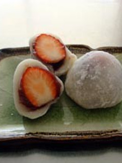 フライパンで作るいちご大福-レシピのメイン写真