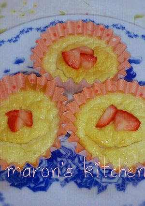 《離乳食完了期》BP不使用♡カップケーキ-レシピのメイン写真