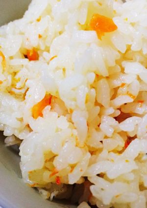 にんじんごはん-レシピのメイン写真