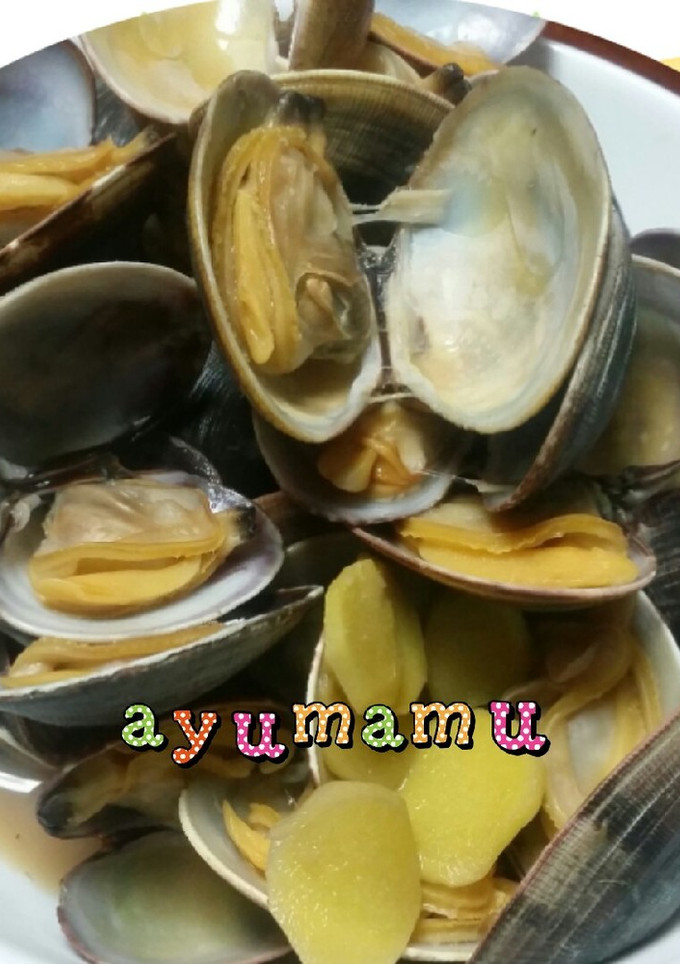 我が家流☆あさりの酒蒸し-レシピのメイン写真