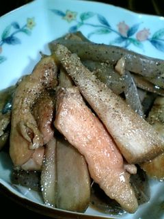 ごぼうの炒め煮-レシピのメイン写真