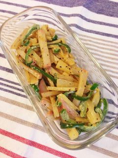 じゃかいもとピーマンのマヨ炒め♪-レシピのメイン写真
