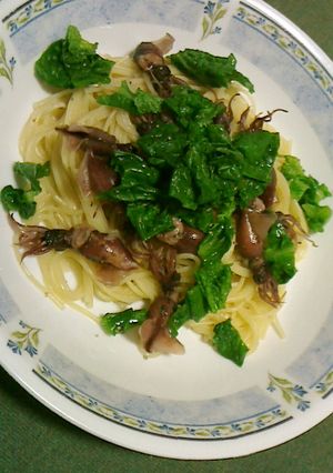 ほたるいかと菜の花のパスタ-レシピのメイン写真