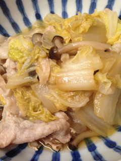 簡単!定番!白菜と豚肉の蒸し煮-レシピのメイン写真