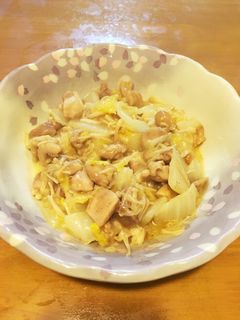 鶏と白菜のマヨ炒め-レシピのメイン写真