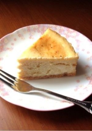 簡単すぎる、ベイクドチーズケーキ-レシピのメイン写真