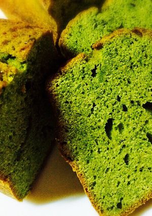 しっとり抹茶パウンドケーキ-レシピのメイン写真