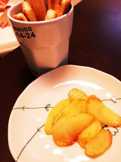 ココナッツオイルの焼き林檎キャラメリゼ-レシピのメイン写真