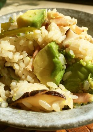 ふんわり春色✿アボカド桜ご飯-レシピのメイン写真