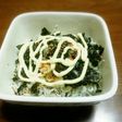 パパ特製★しらすの海苔マヨ七味あえ