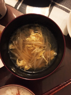 卵入りモヤシスープ-レシピのメイン写真