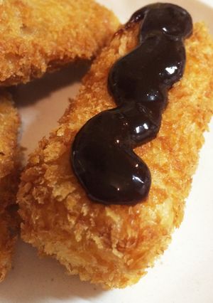 餅入り油揚げカツ-レシピのメイン写真
