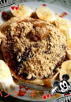 きなこたっぷりパンケーキ♡-レシピのメイン写真