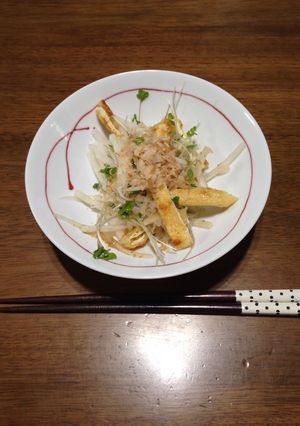 あっという間! お揚げと大根のサラダ♩-レシピのメイン写真