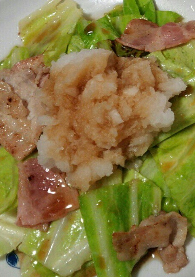 キャベツとお肉のさっぱり炒め-レシピのメイン写真