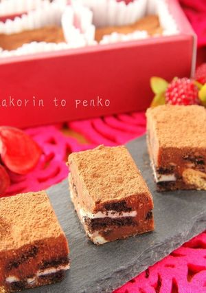 バレンタイン＊生チョコブラックサンダー風-レシピのメイン写真