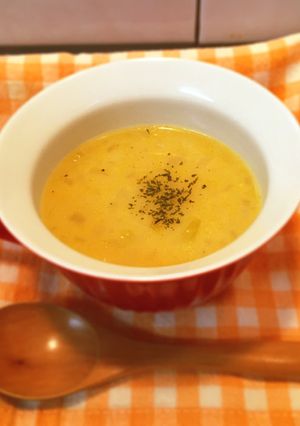 1缶でたっぷり家族分☆コーンスープ-レシピのメイン写真