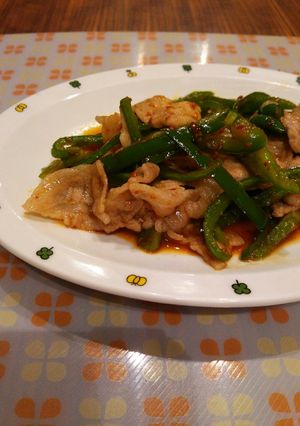 簡単！豚肉とピーマンの甘辛炒め-レシピのメイン写真