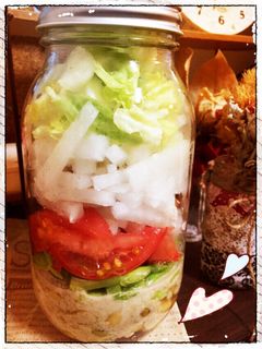 話題沸騰!楽チン!ジャーサラダ☆-レシピのメイン写真