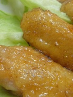 鶏スペアリブの揚げない甘辛揚げ♪-レシピのメイン写真