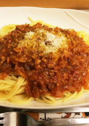 自信満々♪簡単美味しいミートソース☆-レシピのメイン写真