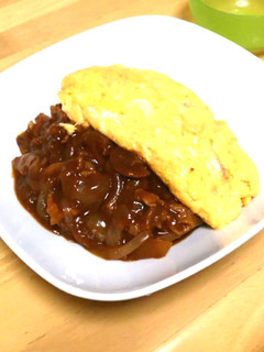 ハインツで☆オムポークストロガノフ-レシピのメイン写真