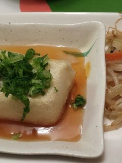 オリーブ油で揚げ出し豆腐-レシピのメイン写真