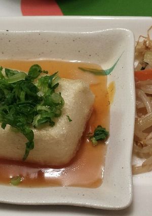 オリーブ油で揚げ出し豆腐-レシピのメイン写真