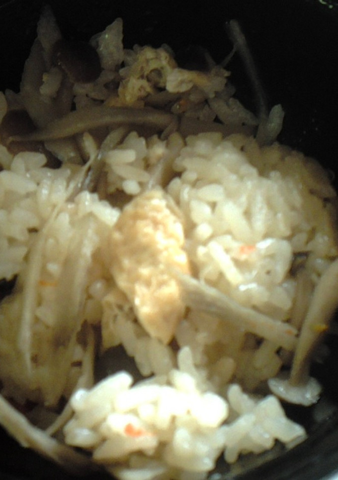 きのことごぼうの炊き込みご飯-レシピのメイン写真