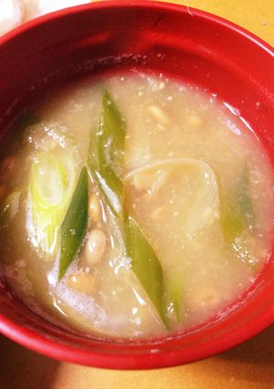 納豆好きへ ♡ 納豆味噌汁-レシピのメイン写真