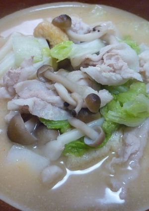 ゴマの香りがたまらない！ゴマ味噌うどん-レシピのメイン写真