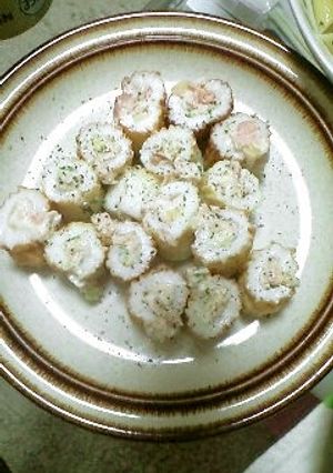 ツナマヨちくわ!-レシピのメイン写真