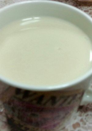 ダイエットにも♪ホット麦茶豆乳ラテ♡-レシピのメイン写真