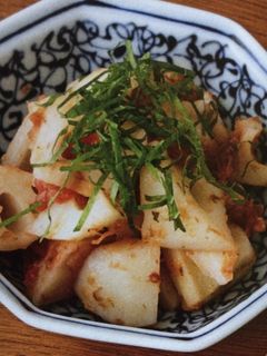 れんこん梅あえ-レシピのメイン写真